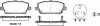 ROADHOUSE 21205.02 (2120502) Brake Pad Set, disc brake