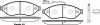 ROADHOUSE 21237.01 (2123701) Brake Pad Set, disc brake