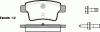 ROADHOUSE 21241.00 (2124100) Brake Pad Set, disc brake