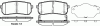 ROADHOUSE 21288.02 (2128802) Brake Pad Set, disc brake