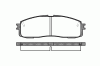 REMSA 0199.10 (019910) Brake Pad Set, disc brake