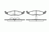 REMSA 0477.00 (047700) Brake Pad Set, disc brake