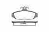REMSA 0528.00 (052800) Brake Pad Set, disc brake