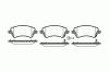REMSA 0822.12 (082212) Brake Pad Set, disc brake