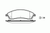 REMSA 1086.08 (108608) Brake Pad Set, disc brake