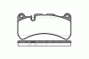 REMSA 1192.00 (119200) Brake Pad Set, disc brake