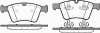 REMSA 1370.00 (137000) Brake Pad Set, disc brake
