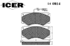 ICER 140814 Brake Pad Set, disc brake