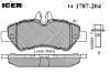ICER 141787-204 (141787204) Brake Pad Set, disc brake