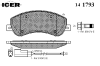 ICER 141793 Brake Pad Set, disc brake