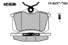 ICER 180697-700 (180697700) Brake Pad Set, disc brake