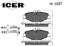 ICER 181527 Brake Pad Set, disc brake