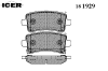 ICER 181929 Brake Pad Set, disc brake