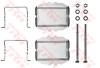 TRW PFK211 Accessory Kit, disc brake pads