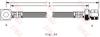 TRW PHD243 Brake Hose