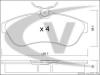 VAICO V22-0085 (V220085) Brake Pad Set, disc brake