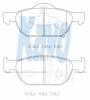 KAVO PARTS BP-2056 (BP2056) Brake Pad Set, disc brake