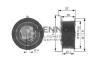 FLENNOR FS00903 Tensioner Pulley, timing belt
