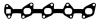 ELWIS ROYAL 0342624 Gasket, exhaust manifold