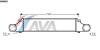 AVA QUALITY COOLING MS4410 Intercooler, charger