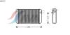 AVA QUALITY COOLING OLA6116 Heat Exchanger, interior heating