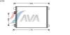 AVA QUALITY COOLING RT5305 Condenser, air conditioning