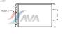 AVA QUALITY COOLING VW2027 Radiator, engine cooling