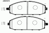NIPPARTS J3601070 Brake Pad Set, disc brake