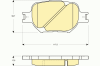 GIRLING 6133169 Brake Pad Set, disc brake