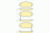 GIRLING 6133364 Brake Pad Set, disc brake