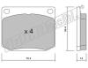 fri.tech. 020.1 (0201) Brake Pad Set, disc brake