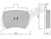 fri.tech. 021.0 (0210) Brake Pad Set, disc brake