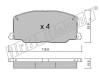 fri.tech. 069.0 (0690) Brake Pad Set, disc brake