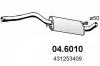 ASSO 04.6010 (046010) Middle Silencer