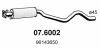 ASSO 07.6002 (076002) Middle Silencer