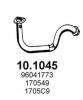 ASSO 10.1045 (101045) Exhaust Pipe