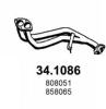 ASSO 34.1086 (341086) Exhaust Pipe