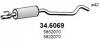 ASSO 34.6069 (346069) Middle Silencer