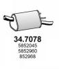 ASSO 34.7078 (347078) End Silencer