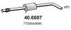 ASSO 40.6007 (406007) Middle Silencer