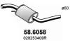 ASSO 58.6058 (586058) Middle Silencer