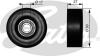 GATES T38010 Deflection/Guide Pulley, v-ribbed belt