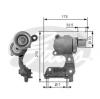 GATES T38411 Tensioner Pulley, v-ribbed belt
