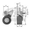 GATES T41097 Tensioner Pulley, timing belt