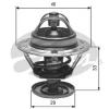 GATES TH12182 Thermostat, coolant