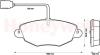 JURID 573020J Brake Pad Set, disc brake