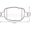 JURID 572517J Brake Pad Set, disc brake