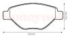 JURID 573123J Brake Pad Set, disc brake