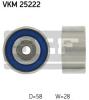 SKF VKM25222 Deflection/Guide Pulley, timing belt