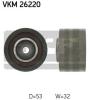 SKF VKM26220 Deflection/Guide Pulley, timing belt